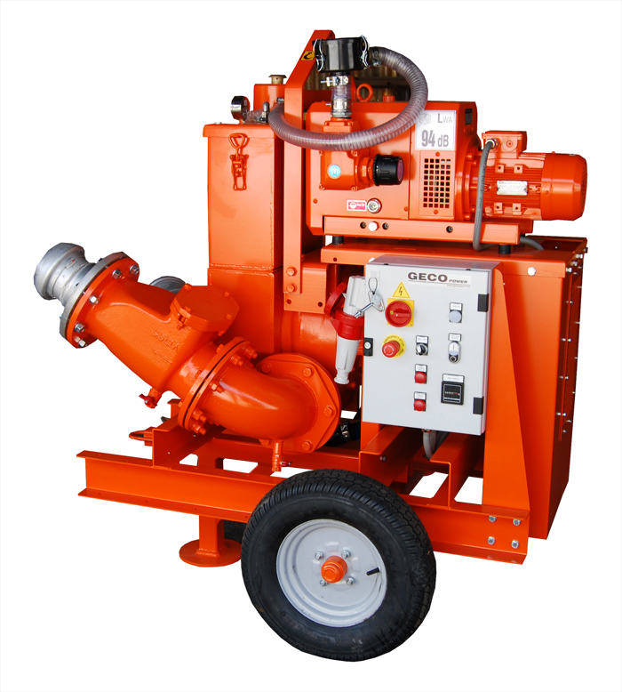 Установка водопонижения GECO Power MPE 4/5.5+1.1